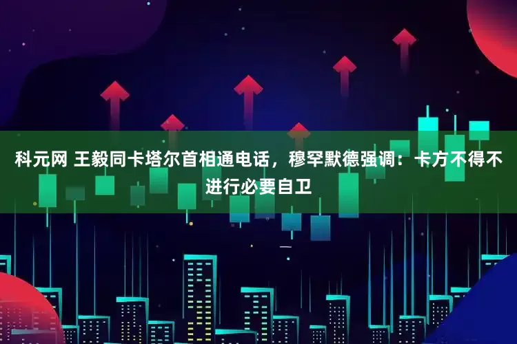科元网 王毅同卡塔尔首相通电话，穆罕默德强调：卡方不得不进行必要自卫